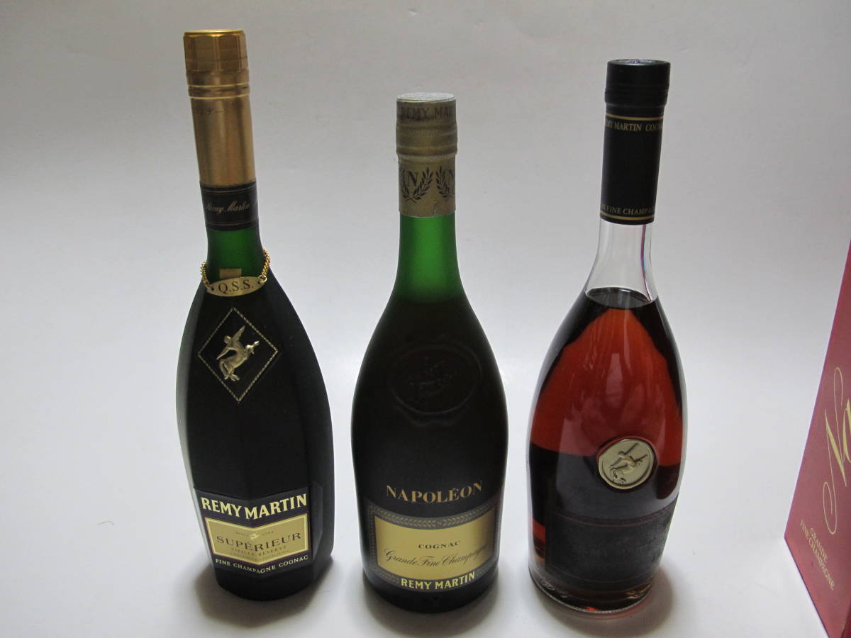 【人気SALE，新作】 古酒 REMY MARTIN コニャック 3本(レミーマルタン)｜売買されたオークション情報、yahooの商品情報をアーカイブ公開 - オークファン コニャック