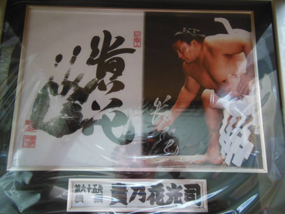 貴乃花 大相撲 サイン 直筆 道 貴ノ浪 曙 若乃花 額 力士手形 - Yahoo