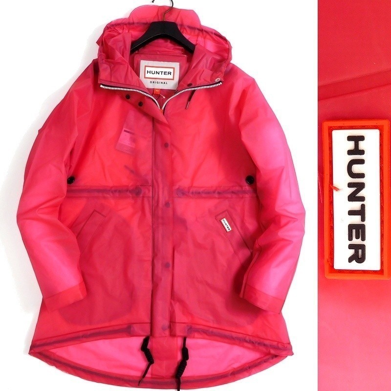 □HUNTER ハンター 定価2.3万 英国王室御用達 完全防水 ビニール製 