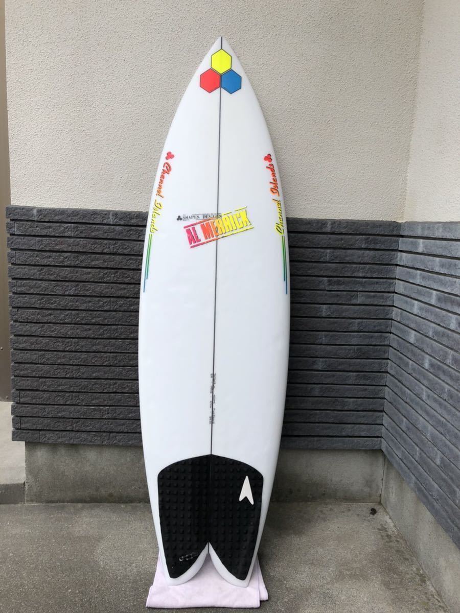 FISHBEARD 5'8 Channel Islands AL MERRICK Al サーフィン・ボディボード | - SPINE-TEK Fishbeard CI FishBeard Merrick 5'7