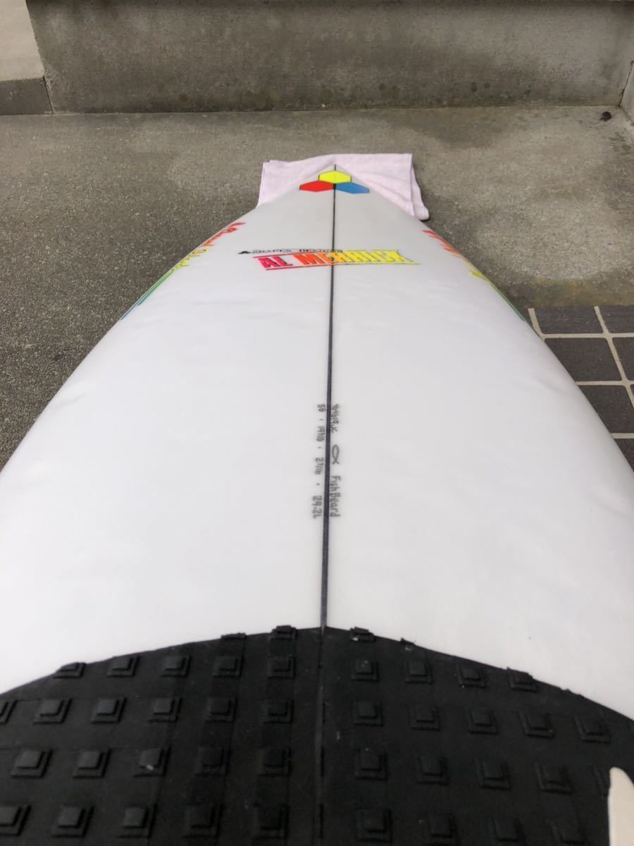 FISHBEARD 5'8 Channel Islands AL MERRICK Al サーフィン・ボディボード | - SPINE-TEK Fishbeard CI FishBeard Merrick 5'7