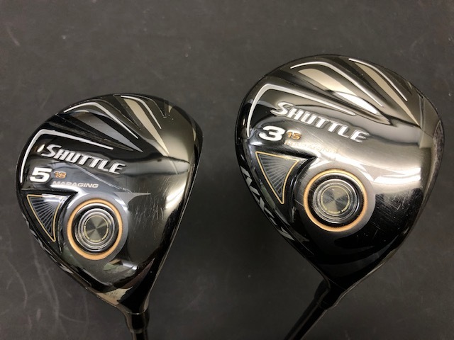  やさしく軽量 マルマン シャトル フェアウェイウッド SHUTTLE NX-1 2017 3Ｗ & 5Ｗ 2本セット/ IMPACTFIT MV504 R MP@1 R(マルマン)｜売買されたオークション情報、yahooの商品情報をアーカイブ公開 - オ 男性右きき用