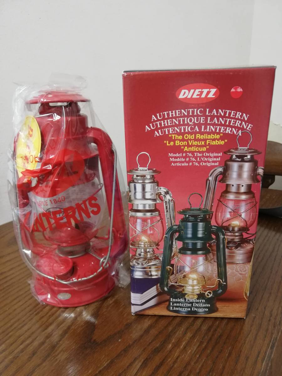 大人気，定番人気 DIETZ No.76 oil Lantern Red 日本未発売(灯油ランタン)｜売買されたオークション情報、yahooの商品情報をアーカイブ公開 - オークファン 灯油ランタン