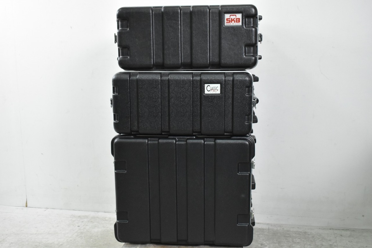 SKB CLASSIC PRO ラックケース 4U 4U 8U 三点セット ☆
