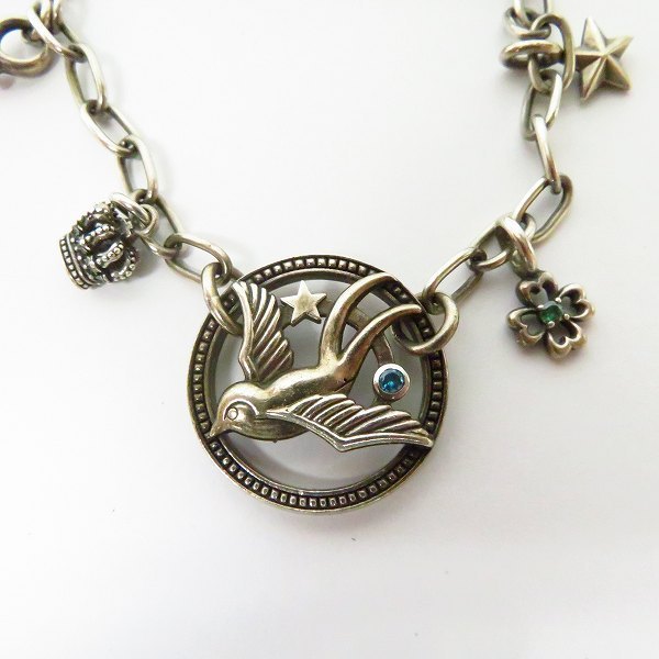 レア✨Justin Davis × 内山英雄 クラウン ペンダント トップ 美品 7号