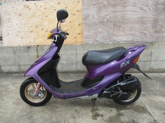 △6684△ホンダ ライブディオZX （DIO） AF35 パープル 実働 愛知