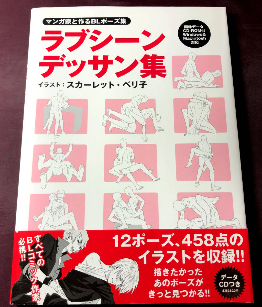 Blポーズ集 ラブシーンデッサン集 漫画素材集 スカーレット ベリ子 技法書 売買されたオークション情報 Yahooの商品情報をアーカイブ公開 オークファン Aucfan Com