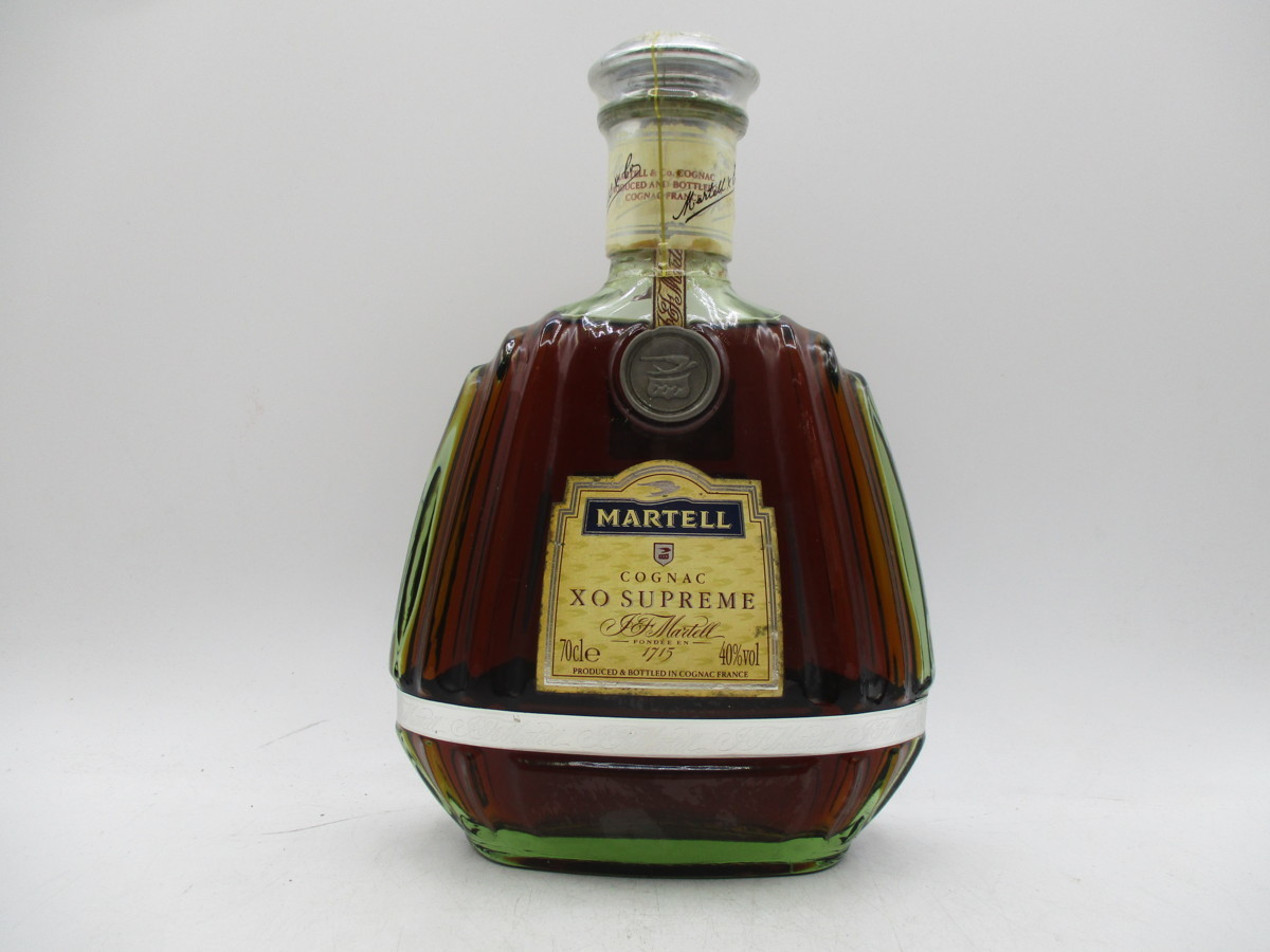 マーテル XO スプリーム グリーンボトル 700ml 【古酒】 マーテル XO