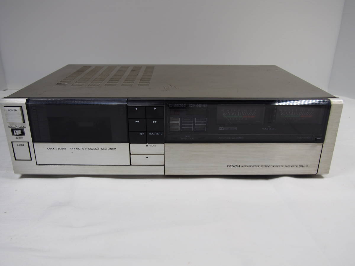 DENON DR-L2 DR-L2: カセットデッキ デノン - Cassette Den Denon 昭和