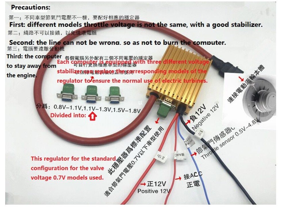 【☆新品・送料無料】 ユニバーサル電動ターボチャージャー 過給機 エアフィルター_6