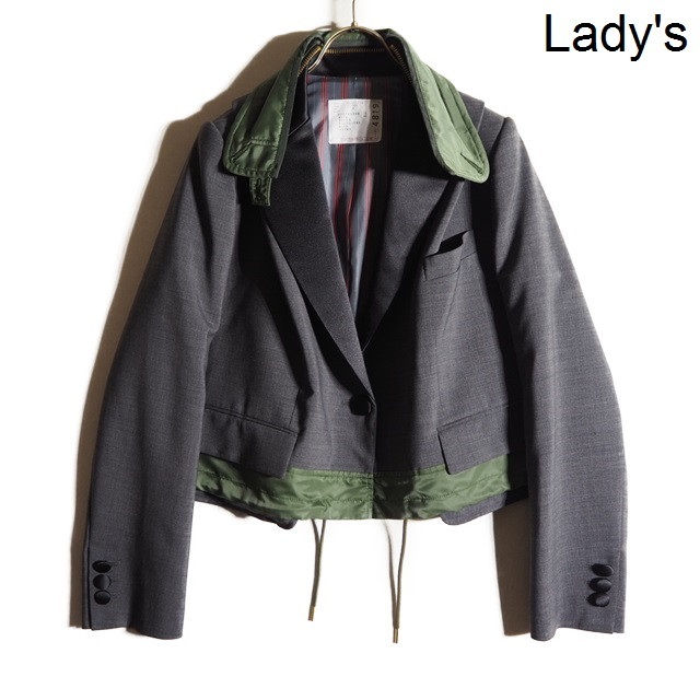 2020SS sacai ベストドッキングテーラードジャケット サカイ 