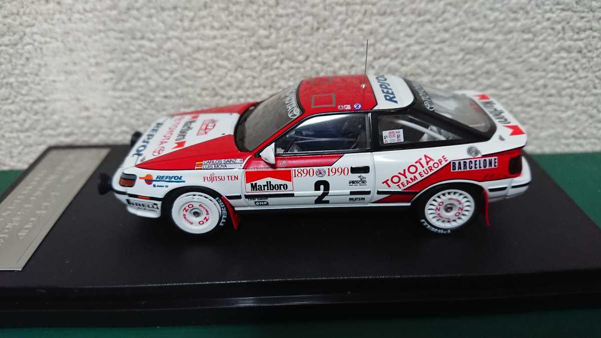 1/43 hpi トヨタ セリカ GT-Four #2 1990 モンテカルロ マルボロ仕様 
