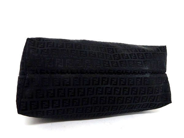 1円 □美品□ FENDI フェンディ ロゴ ズッカ柄 ズッキーノ キャンバス
