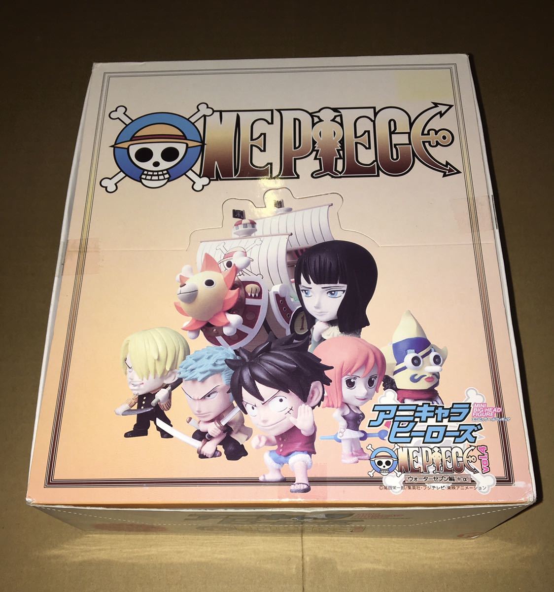 ワンピース アニキャラヒーローズ ウォーターセブン編 1BOX 新品未開封品 開封品 アニキャラヒーローズ ONE PIECE ワンピース ウォーターセブン