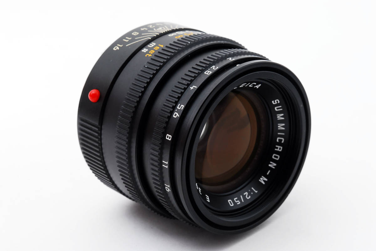 ○極上品○ライカ LEICA ズミクロン SUMMICRON-M 50mm F2 E39 第4世代