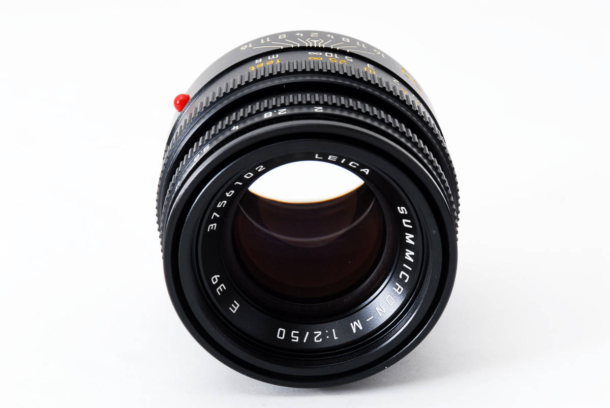 ○極上品○ライカ LEICA ズミクロン SUMMICRON-M 50mm F2 E39 第4世代