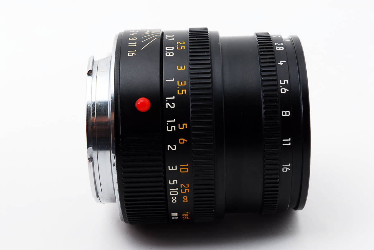 ○極上品○ライカ LEICA ズミクロン SUMMICRON-M 50mm F2 E39 第4世代
