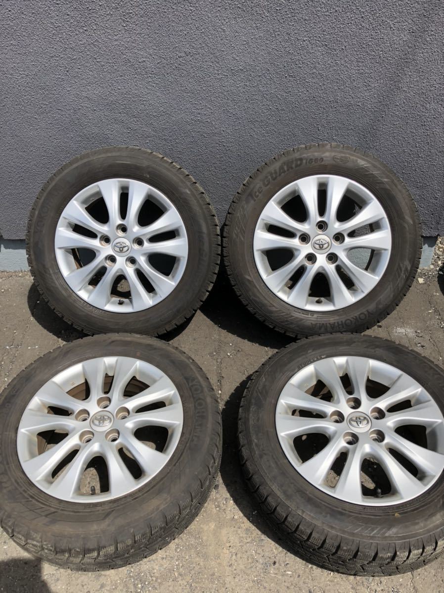 TOYOTA トヨタ ノア ヴォクシー 純正 205/60R16 バリ山スタッドレス