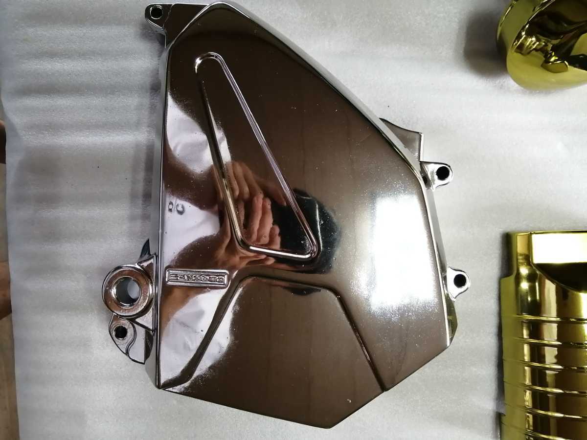 お得，送料無料】 ゼファー400 スプロケットカバー スプロケカバー 