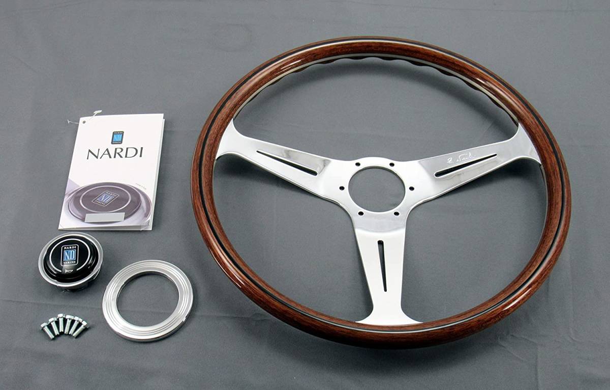 NARDI ナルディ 380mm　38cm クラシック ウッド ステアリング ハンドル NARDI CLASSIC N140