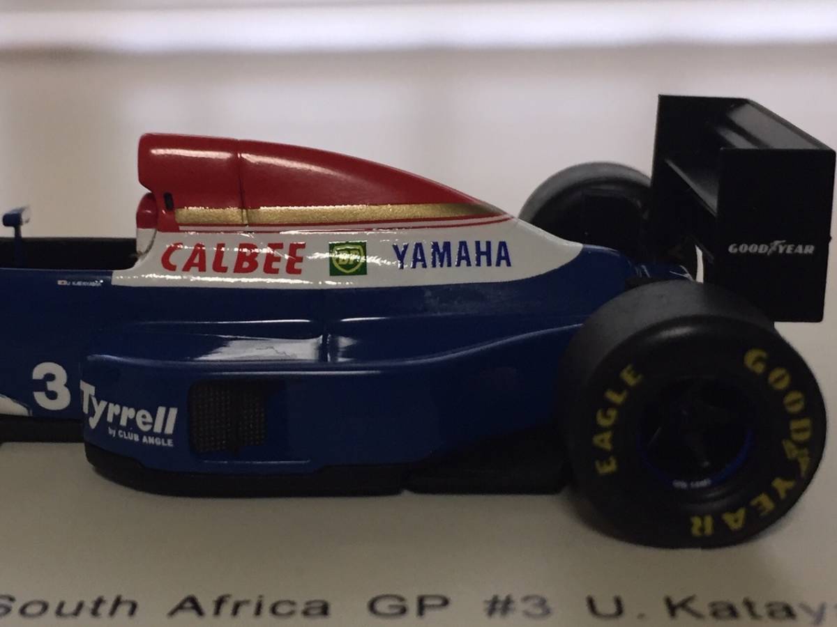 ○スパーク○ティレル 020C ヤマハ 右京 (1993)○1/43○ 1⁄43 スパーク