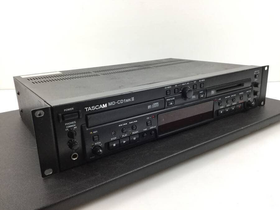 TASCAM タスカム 業務用 MD-CD1MKⅡ CD MDレコーダー MDデッキ MD ◇ CD⁄MD