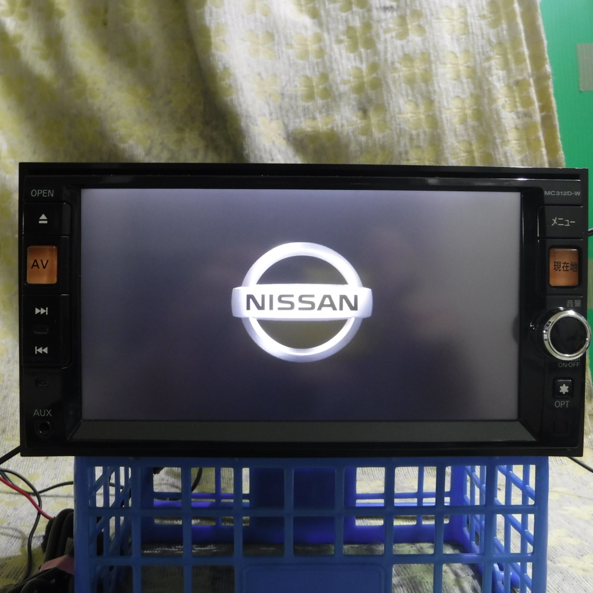 日産純正メモリーナビ MC312D-W ○ ナビ 日産純正 メモリーナビ MC312D-W CD/DVD/Bluetoothオーディオ