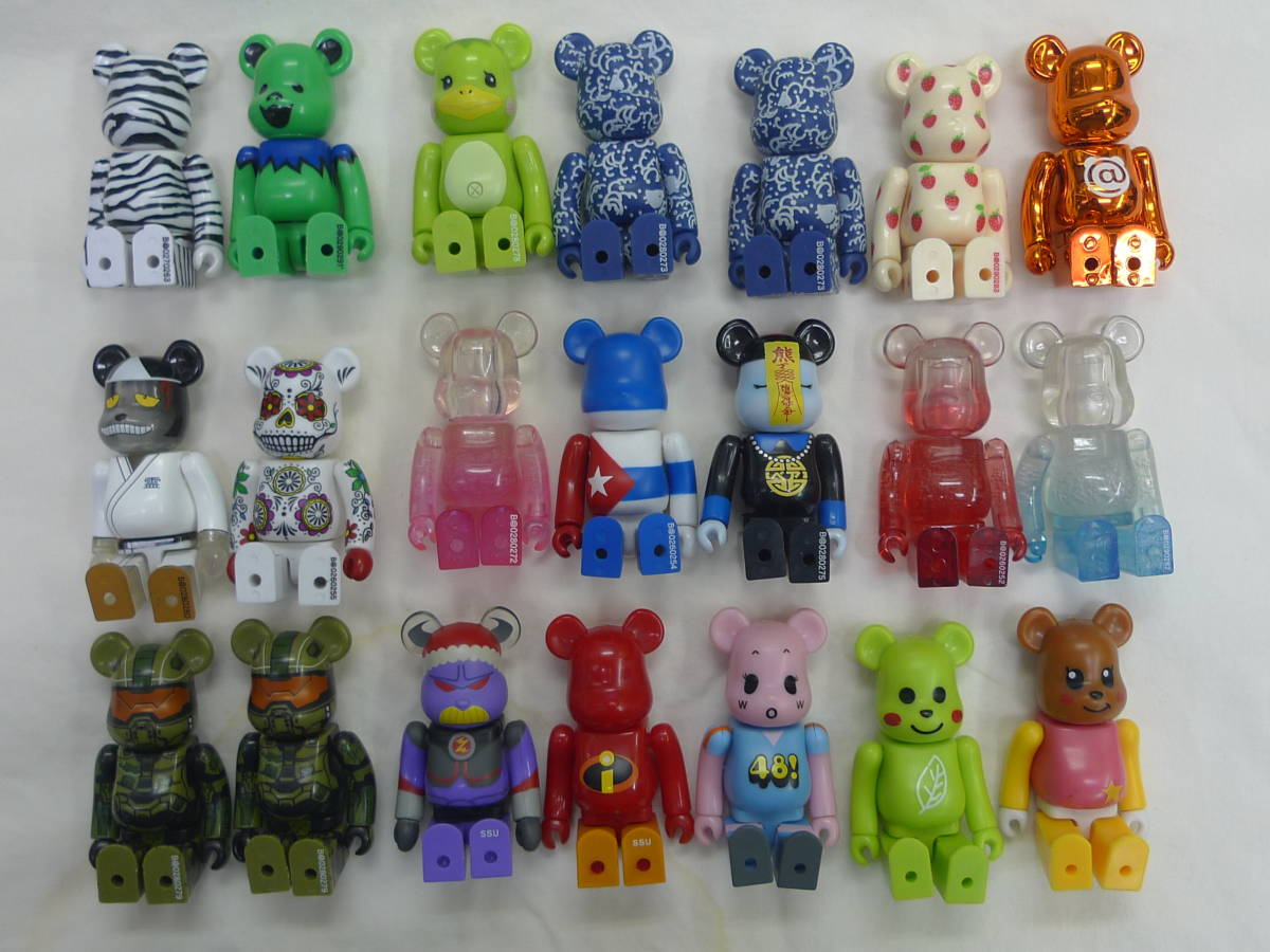 【中古品】ベアブリック 21個セット