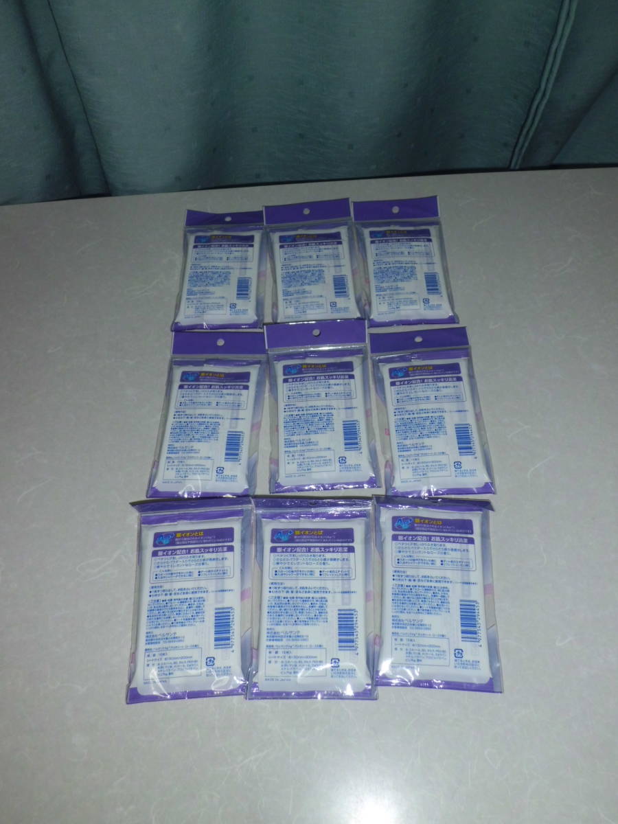 ★汗ふきシート★汗拭きシート★ローズの香り★銀イオン★エタノール含★１５枚入×９★日本製_2