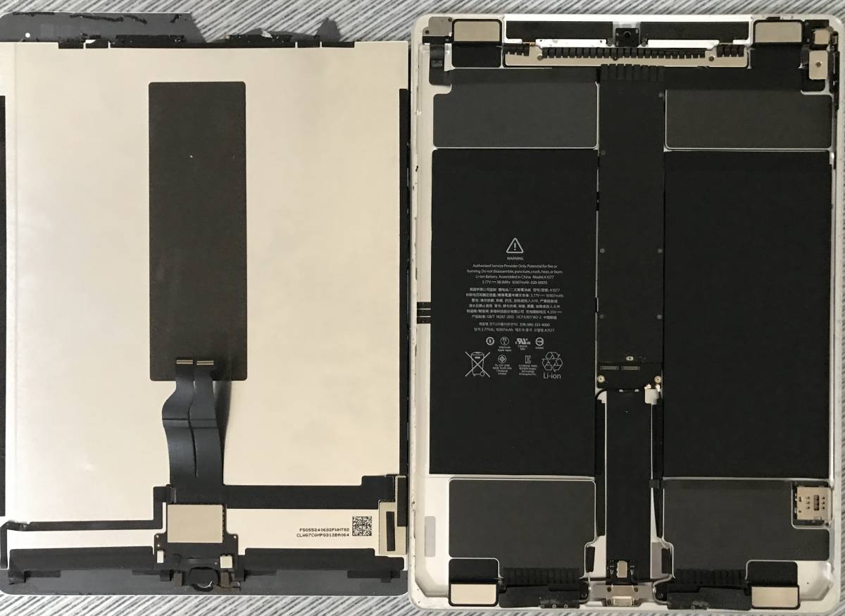 【大得価，新作】 ジャンク - Apple iPad Pro 12.9インチ 128GB A1652 ML2J2J/A Wi-Fi+Cellular(iPad本体)｜売買されたオークション情報、yahooの商品情報をアーカイブ公開 - オークファン iPad本体
