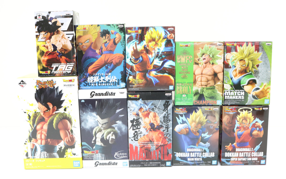 中古・未開封品】ドラゴンボール 一番くじ プライズ フィギュア 10体 