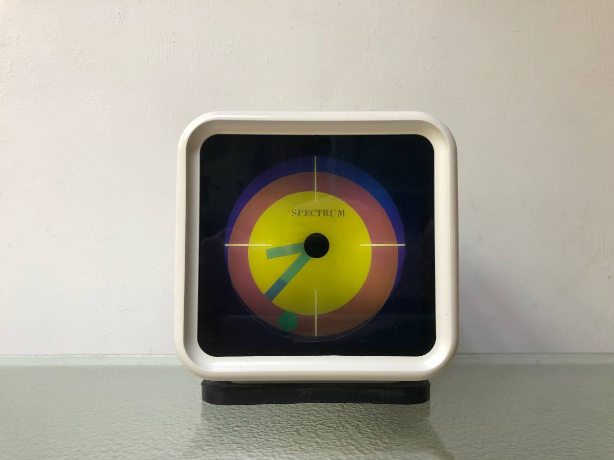 SPECTRUM スペクトラム下田電機 置時計 希少 アンティーク オブジェ