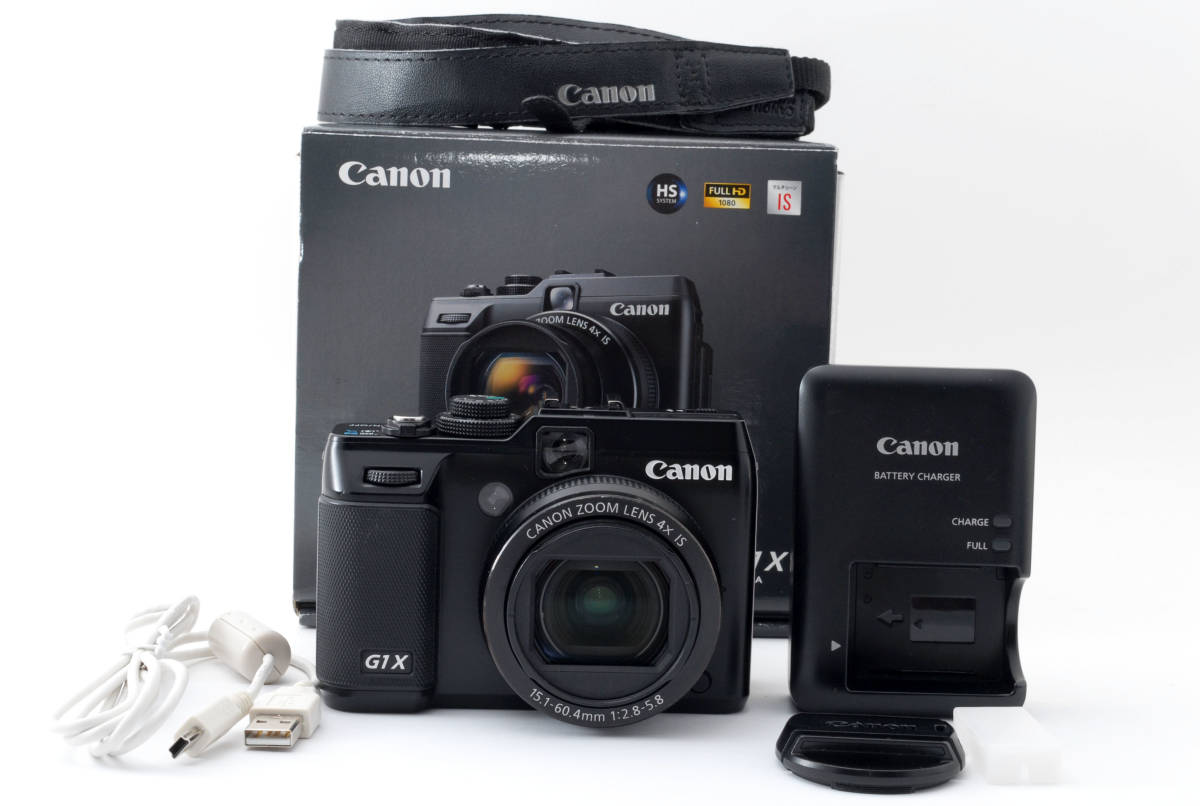 ☆超極上☆キャノン CANON POWERSHOT G1X 元箱付☆秀才☆＃2545 Mark