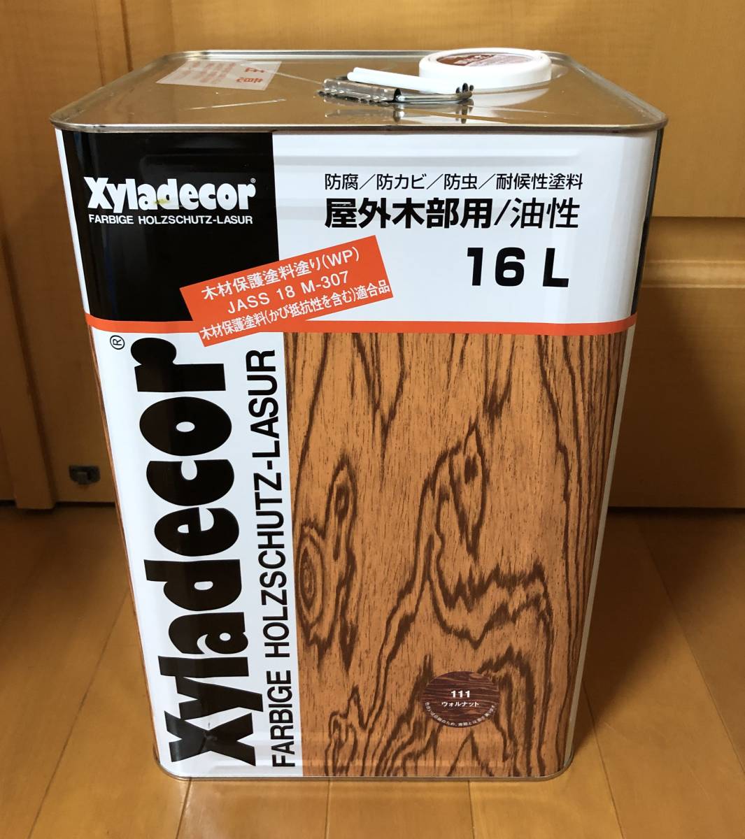 キシラデコール ウォルナット 111 16L 防腐 防カビ 防虫 1缶のみ