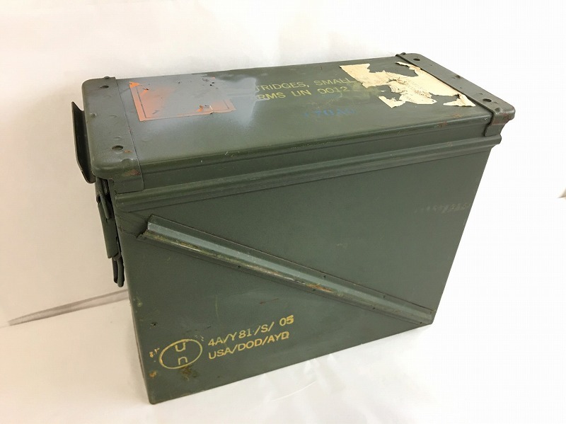 米軍放出品】ミリタリー アンモボックス アンモ缶 アーモ缶 工具箱