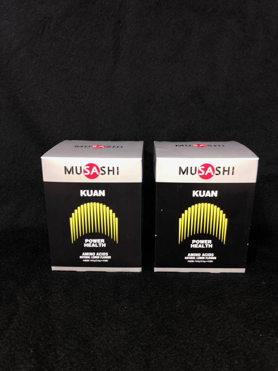 クアン KUAN ムサシ 90本入り KUAN(クアン)スティック8本入り パワー MUSASHI【ムサシ】　KUAN【クアン】 45本入り２箱セット（計90本） 新品未開封正規品