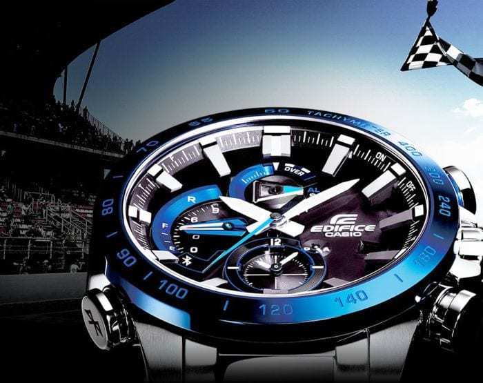 Bluetooth ファッション EDIFICE ソーラー駆動 クロノグラフ 腕時計