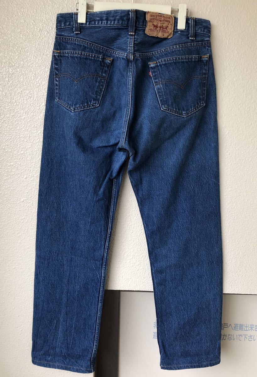 1988年 80年代 ハチマル USA製 LEVIS 501 W84cm L75cm リーバイス