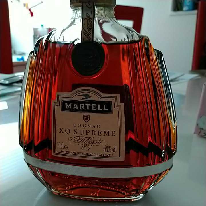 S11 未開栓 MARTELL マーテル XO SUPREME スプリーム COGNAC グリーン
