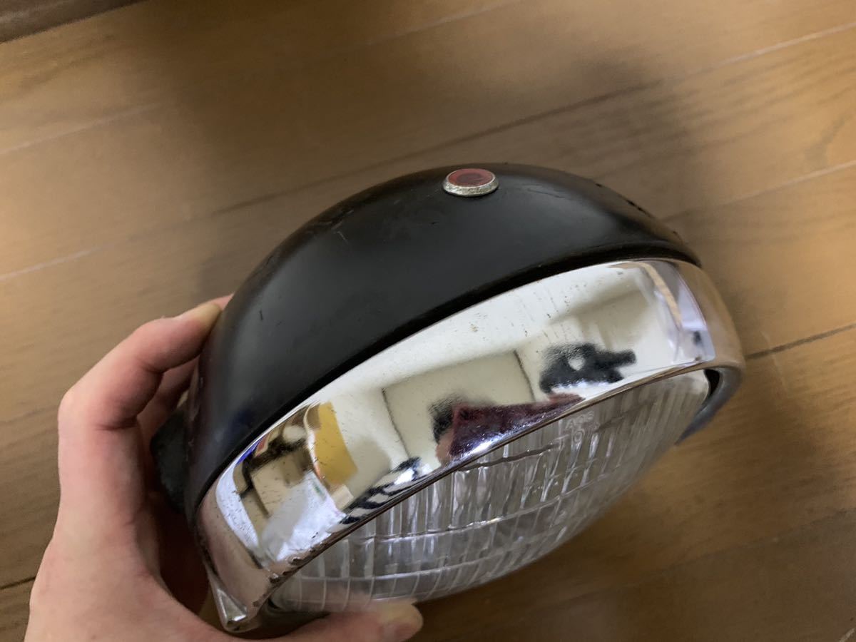 カワサキ純正 W1S マッハⅢ 500SS H1 ヘッドランプユニット 当時物新品