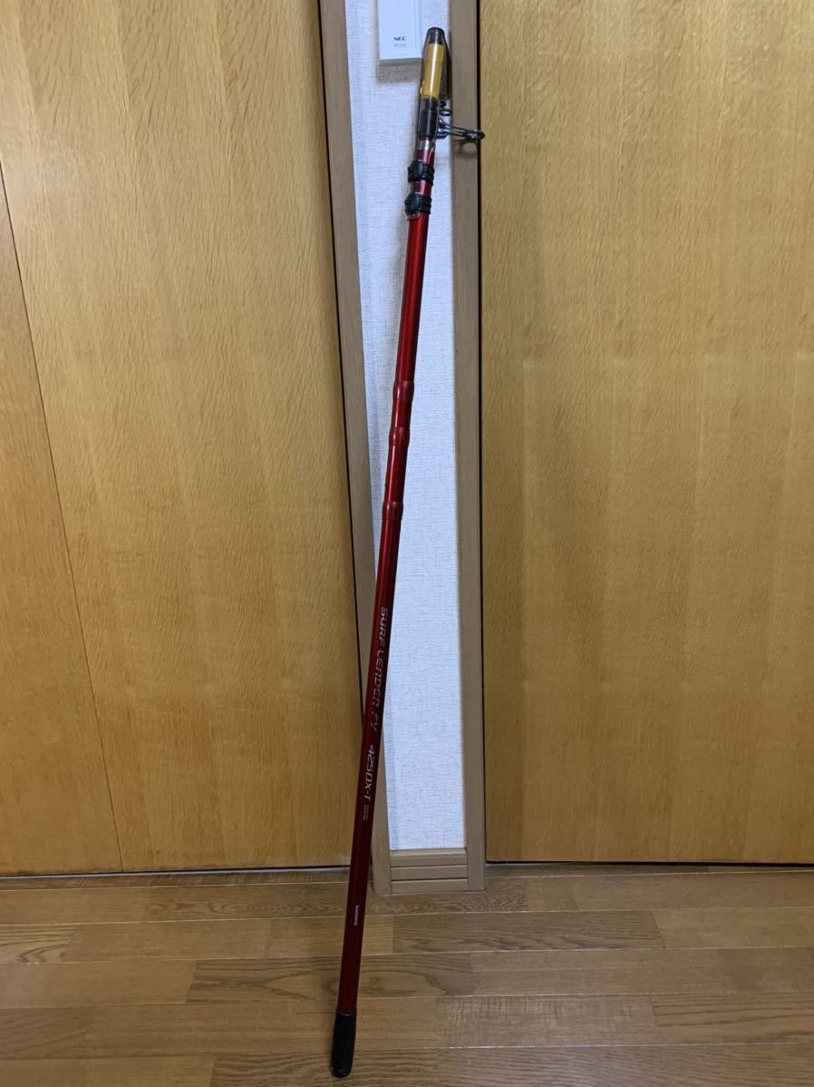 新品，定番人気 シマノ SHIMANO ロッド サーフリーダー FV 振出 425DXT(シマノ)｜売買されたオークション情報、yahooの商品情報をアーカイブ公開 - オークファン 投げ竿