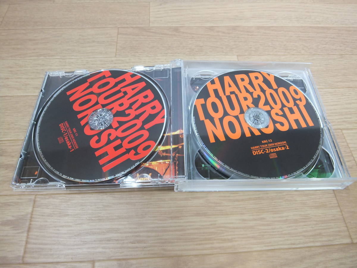 HARRY 狼煙LIVE TOUR 2009 DVD 村越弘明 HARRY/村越弘明 狼煙 LIVE HARRY TOUR 2009 NOROSHI LIVE at OSAKA and