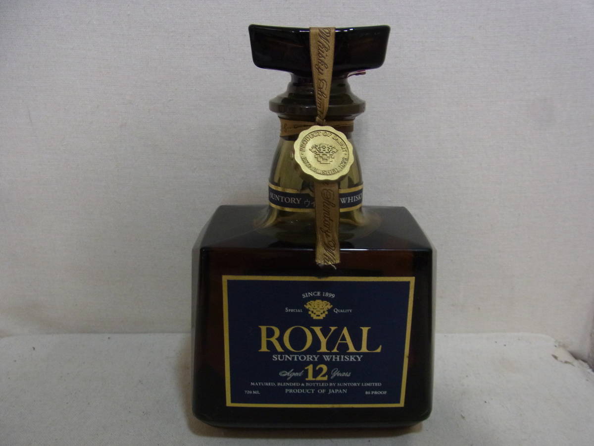 未開栓】ROYAL SUNTORY サントリー ウィスキー 12年 720ml 未開栓