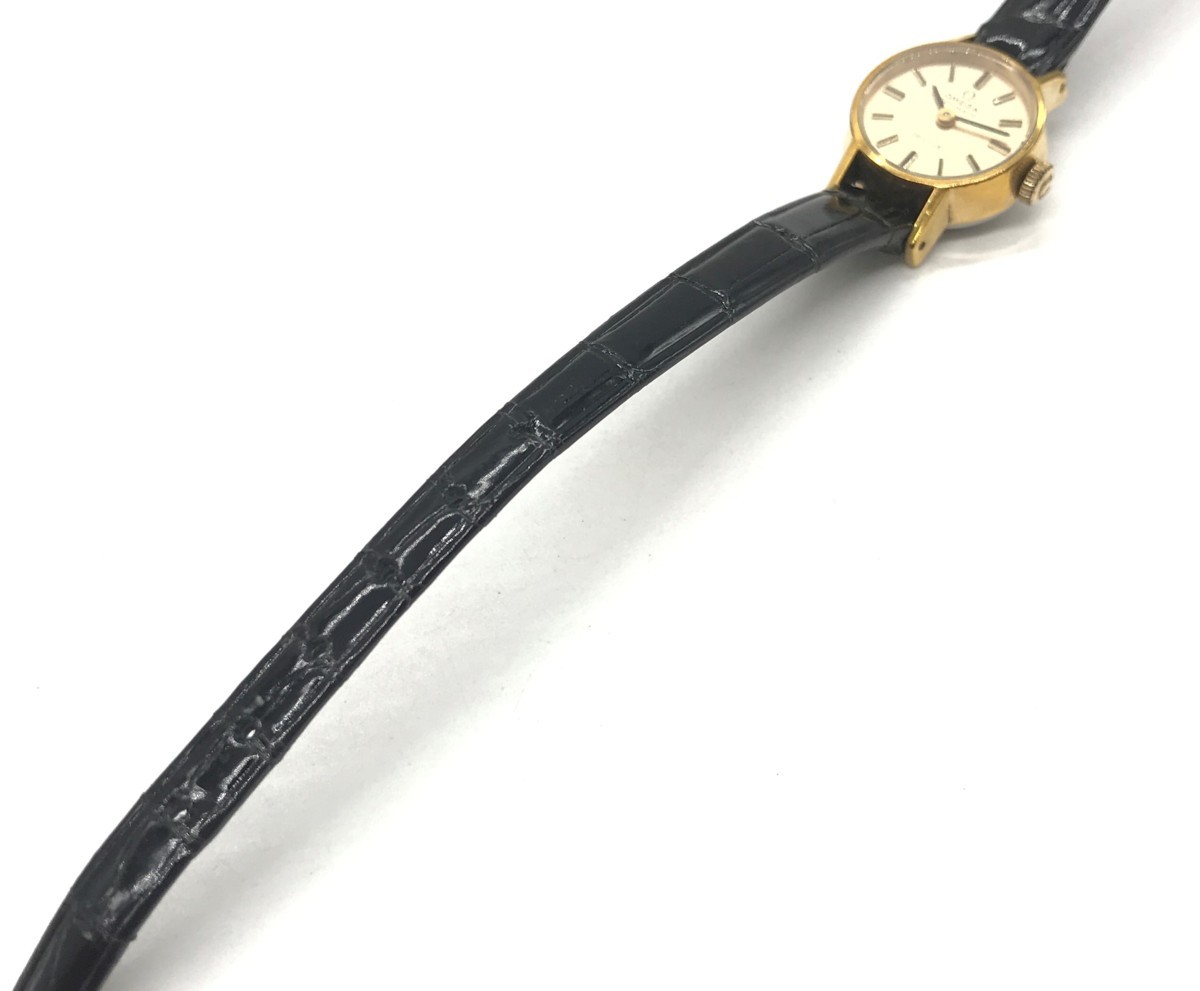 オメガ OMEGA デビル 手巻き 腕時計 レディース DE 稼働品 ラウンド