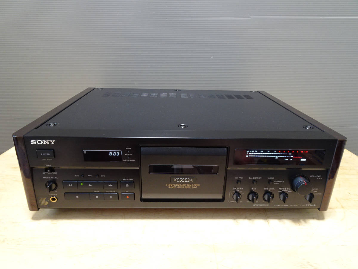 C SONY TC-K555 カセットデッキ ソニー SONY カセットデッキ TC