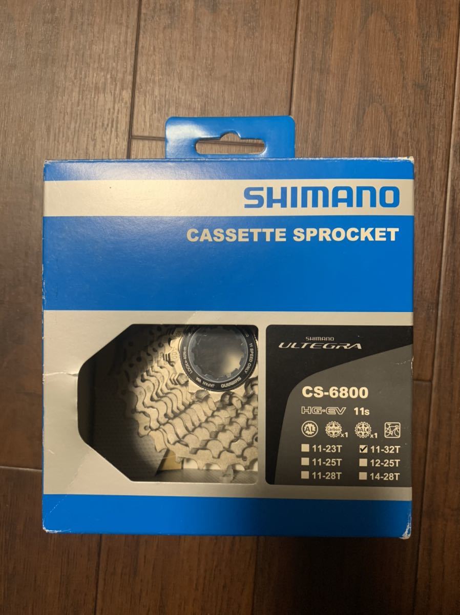 全国無料，お買い得 SHIMANO シマノ カセットスプロケット ULTEGRA アルテグラ CS-6800 11-32T(スプロケット)｜売買されたオークション情報、yahooの商品情報をアーカイブ公開 - オークファン スプロケット