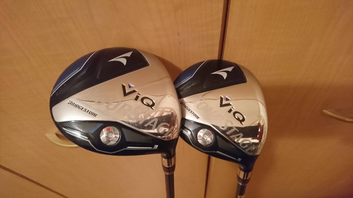 【得価，最新作】 ブリヂストン TOURSTAGE VIQ VF-５０６F フェアウエイウッド ３W ５W ２本セット ２０１６モデル(ブリヂストン)｜売買されたオークション情報、yahooの商品情報をアーカイブ公開 - オークファン 男性右きき用