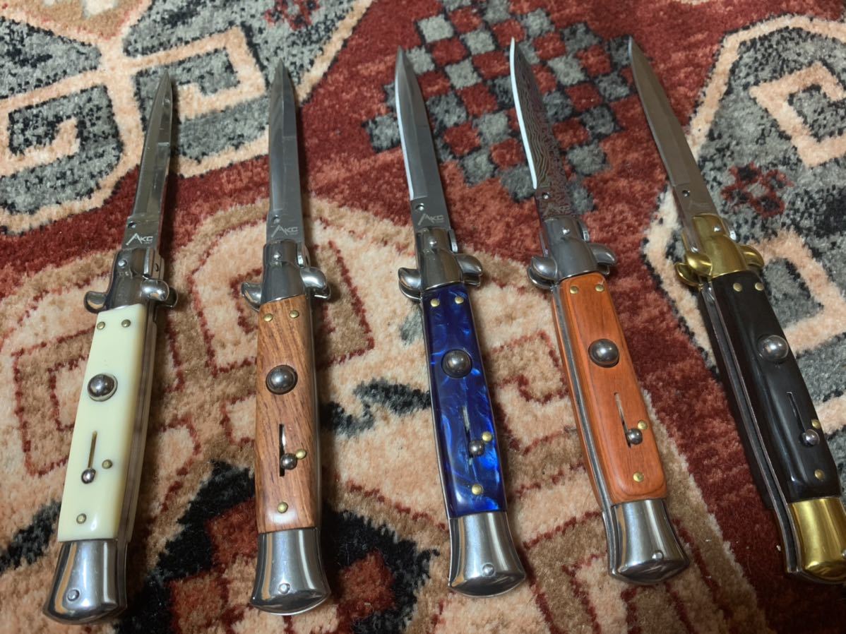 正規品，お得 AKCイタリー 5本まとめ アシストナイフ サバイバル アウトドア フィッシング ジャックナイフ フォールディングナイフ 9インチ(ナイフ)｜売買されたオークション情報、yahooの商品情報をアー その他