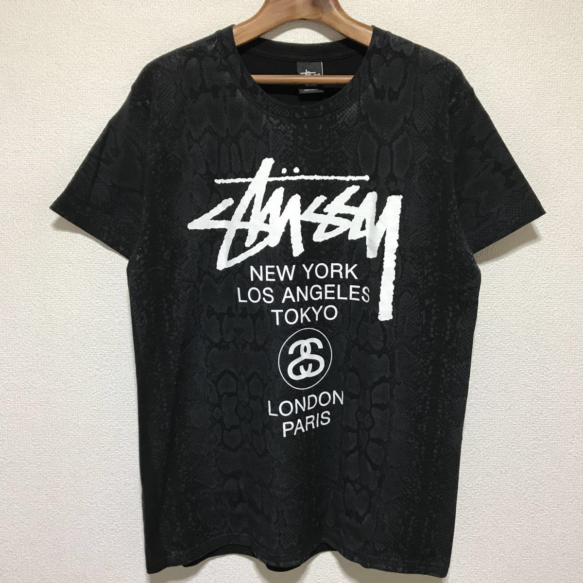 ⁄ ステューシー Stussy World Tour T-Shirt world STUSSY 00