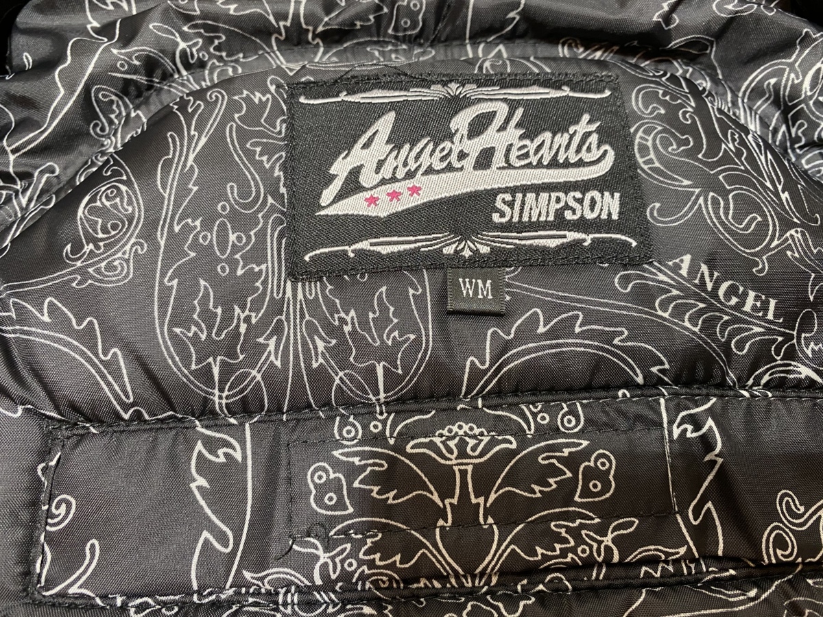 SIMPSON Angel Hearts バイクジャケット WM レディース 公式通販
